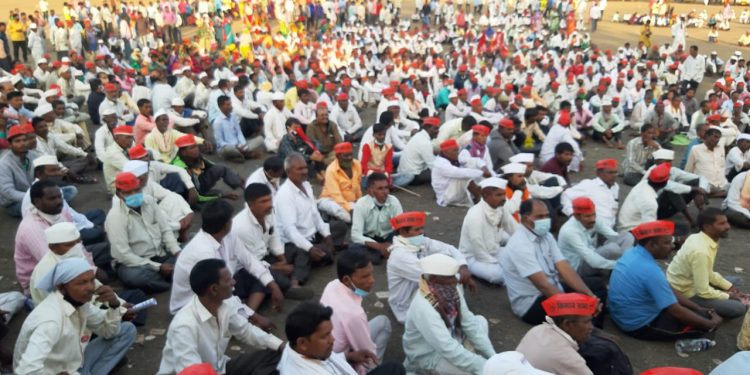 Nasik Mumbai Farmer march-1