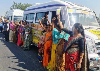 kisan yatra vidarbha widows (1)