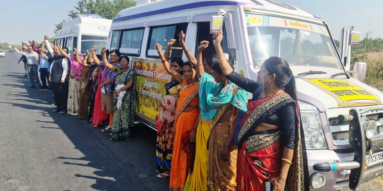 kisan yatra vidarbha widows (1)