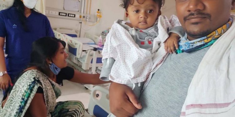 Shiv Sena's help for 8-month-old boy heart surgery