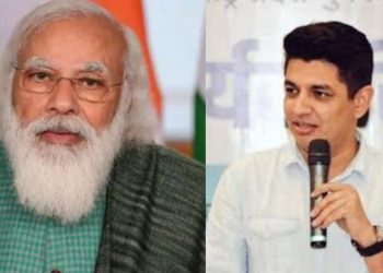 narendra Modi and satyajeet thambe