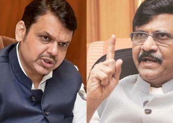 sanjay raut vs fadanvis