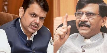 sanjay raut vs fadanvis