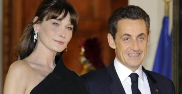 Nicholas Sarkozy and wife