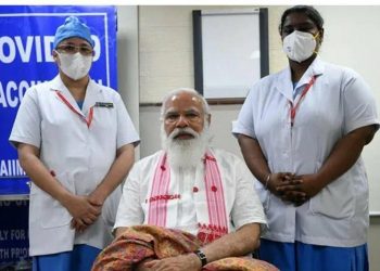 narednra modi corona vaccination