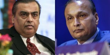 mukesh ambani & anil ambani