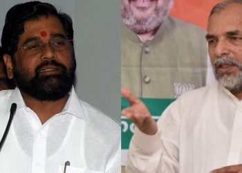 eknath shinde and madhav bhandari