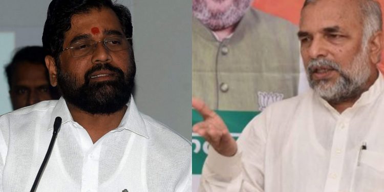 eknath shinde and madhav bhandari