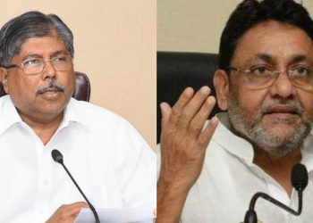 “बालिश आरोप बंद करा, कोरोनाच्या संकटाकडे लक्ष द्या”- चंद्रकांत पाटील यांचा नवाब मलिक यांना इशारा