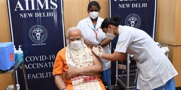 modi 2 vaccination