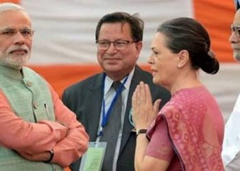 soniya gandhi & narendra modi