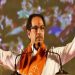 Uddhav Thackeray both hands in action