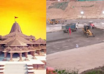 राम मंदिराच्या कामाला वेग…मंदिरासाठी ४४ थरांचा पाया!
