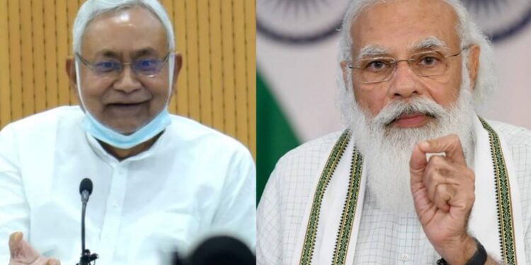 nitish kumar-PM Modi