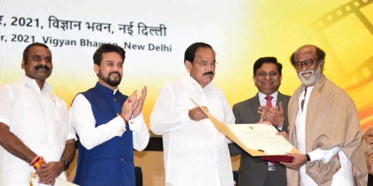 Rajnikant -dadasaheb phalke award