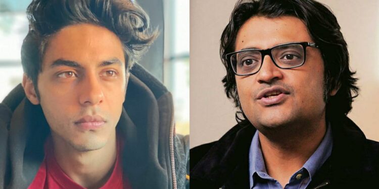 aryan khan-arnab goswami