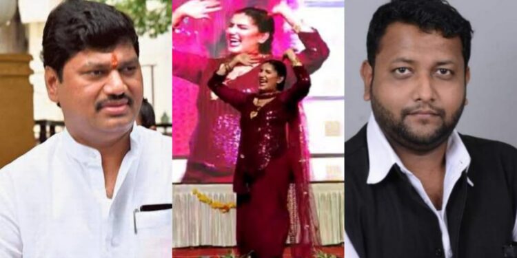 Jaideep Kawade with dhananjay munde