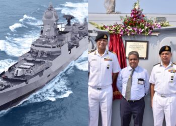 Visakhapatnam warship in the Indian Navy