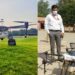 drones from Garuda Aerospace for agriculture