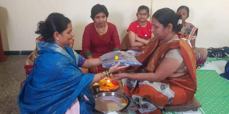 Widows Laxmi Pujan