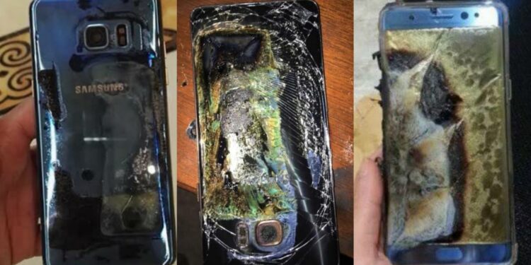 phonee battery explode