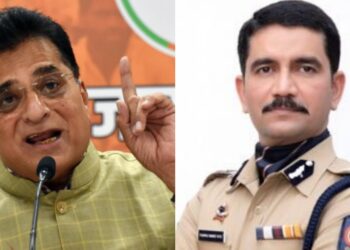 kirit somaiya targets vihwas nagare patil relatives