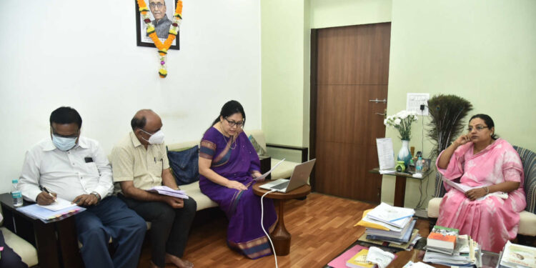 मिशन वात्सल्यबाबत आढावा बैठक