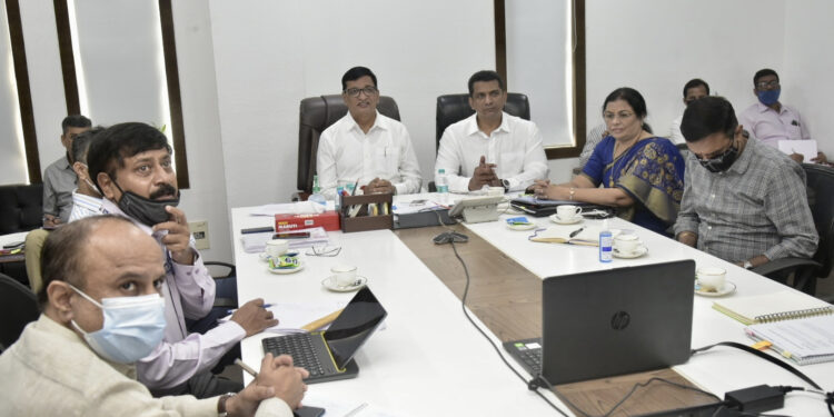 सावित्री नदीच्या पात्रातील वाळू-खडी उत्खननाबाबतच्या कामाबाबत आढावा बैठक 1