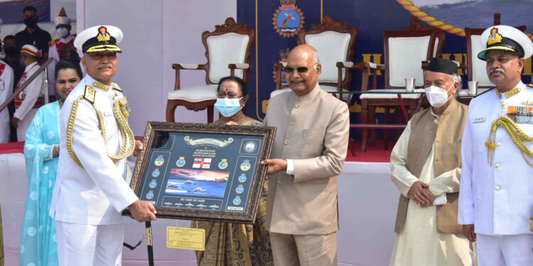 Hon President at Navy Prog 2