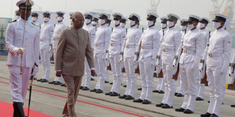 PRESIDENT’S STANDARD AWARDED TO 22ND MISSILE VESSEL SQUADRON