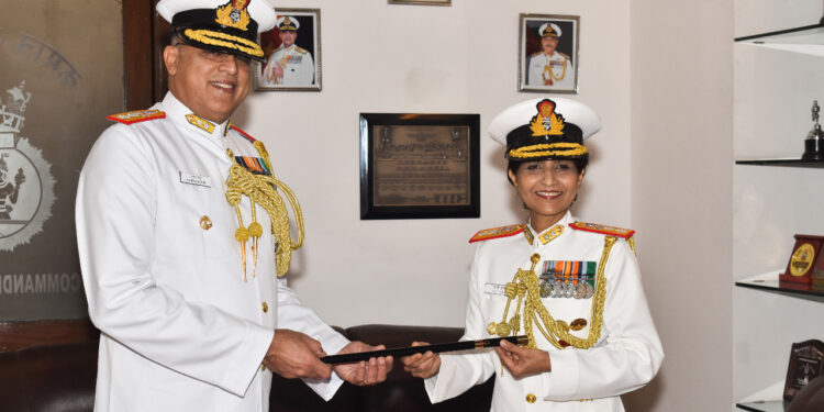 ANUPAM KAPUR TAKES OVER AS COMMANDING OFFICER