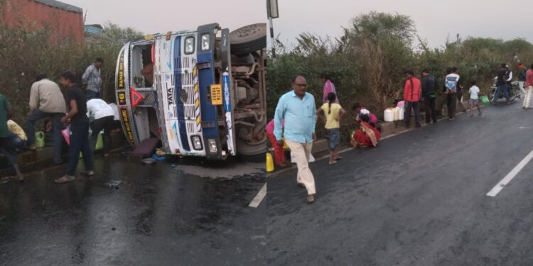 Soybean Oil Tanker Crash