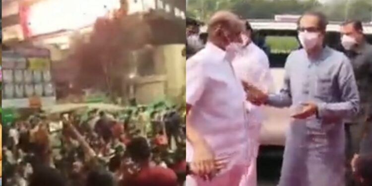 cm thackeray on bengluru incident to pm modi