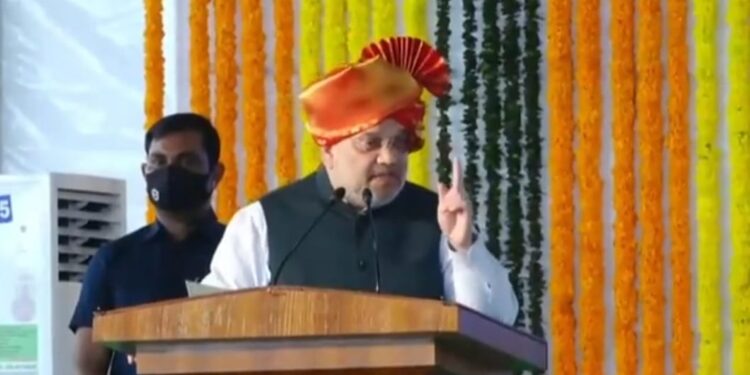 amit shah speech in pravaranagar