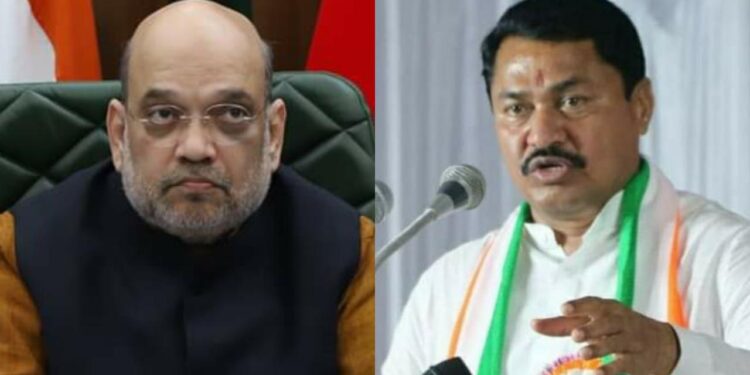 nana patole challenged amit shah to take parliamentary election