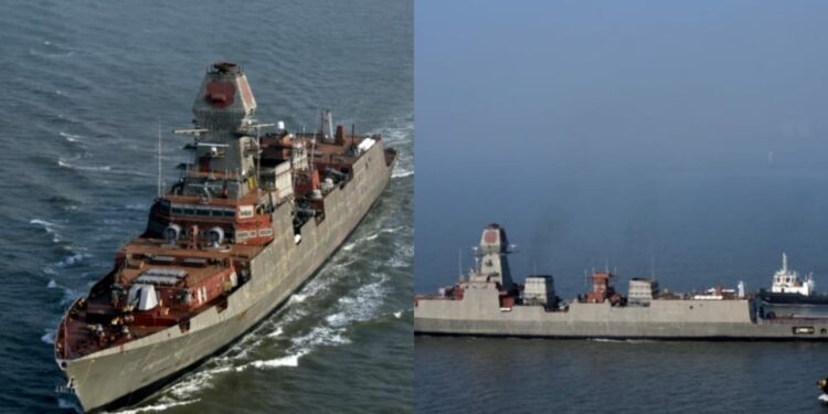 MORMUGAO SECOND SHIP SAILS FOR MAIDEN SEA TRIALS