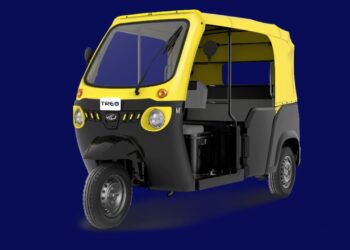 Mahindra Trio electric rickshaws