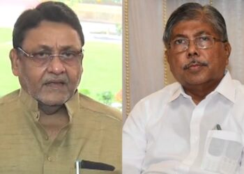 nawab malik and chandrakant pati