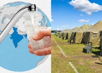 GIS water based supply at army base camp