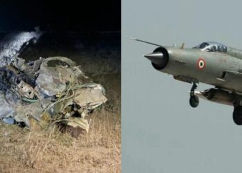 MIG-21 crash