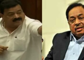 narayan rane v/s bhaskar jadhav