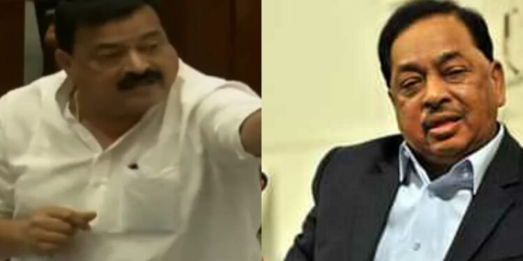 narayan rane v/s bhaskar jadhav