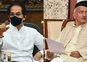 governer angry on cm thackeray