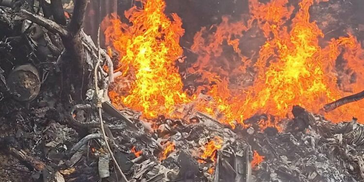 list of officers in helicopter crash in coonoor 9-12-21