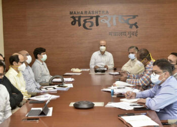 कोविड परिस्थितीबाबत दूरदृष्य प्रणालीद्वारे आढावा 1