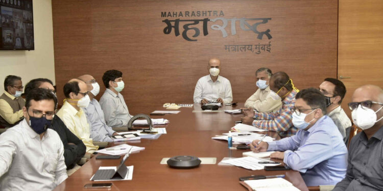 कोविड परिस्थितीबाबत दूरदृष्य प्रणालीद्वारे आढावा 1