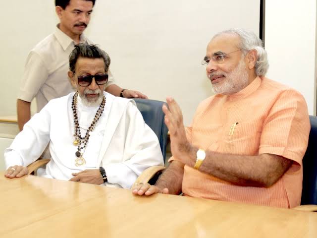 Narendra modi & Balasaheb Thackeray 23-1