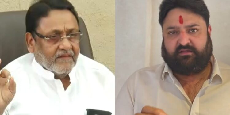 nawab malik against bjp