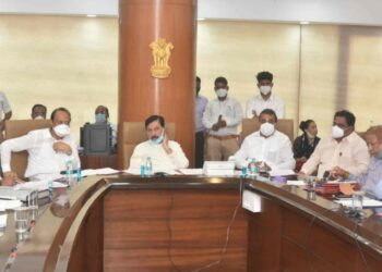 Ramraje Nimbalkar Instructions on area development of Maharani Chhatrapati Saibai Samadhisthal