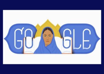 google doodle of fatima shaikh 1st indian muslim woman teacher